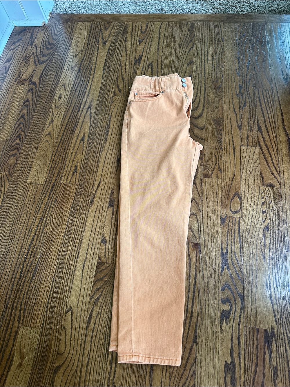BDG Straight-Leg Jeans in Soft Peach. Perfect condition.